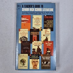 A Teacher’s Guide to Senior High School Literature ~ 1966 STEWART BENEDICT
