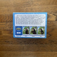 Super Duper Publications: Sequencing Verb Tenses Bundle (Set 1 and Set 2) Cards