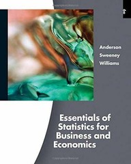 Essentials of Statistics for – Hardcover, by Anderson David R.; – Acceptable
