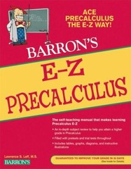Barron’s Easy Way Ser.: E-Z Precalculus by Peter Eisen (2009, Trade…