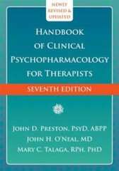 Handbook of Clinical Psychopharmacology for Therapists – Hardcover – GOOD