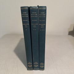 Corpus Papyrorum Judaicarum – 3 Volume Set – Hardcover. Perfect shape!!