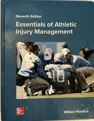 Essentials of Athletic Injury Management Eleventh Edition-Hardback-Good