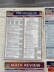 Lot 5 QuickStudy Laminated Reference Guide Caluculus & 2 Learning Tools Algebra