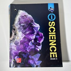 8th Grade Textbook Lot Digits Companion Teks iScience McGraw Hill Secondary Ed