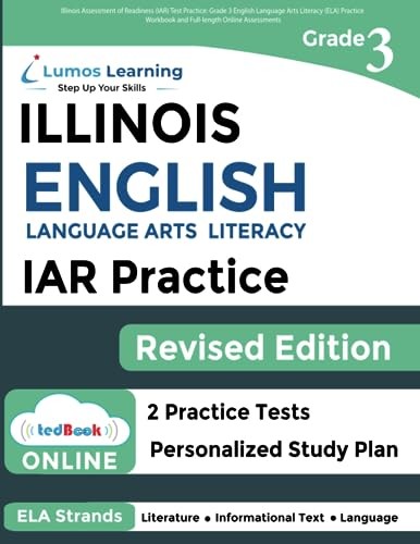 Illinois Assessment of Readiness (IAR) Test Practice: Grade 3 Englis – VERY GOOD