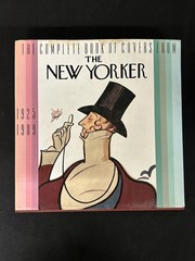 Complete Book of Covers from THE NEW YORKER 1925-1989 Knopf 1st HCDJ