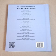 Masterworks Marvin Goldstein Pianist Spiral-Bound 11 Songbooks in One LDS Mormon
