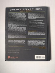 Linear Systems Theory by João P. Hespanha (2009, Hardcover)