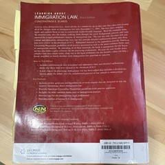 Learning About Immigration Law Third Edition by Scaros, Delmar Cengage Learning