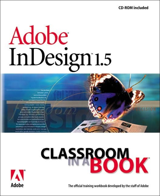 Adobe InDesign 1.5 Classroom in a Book