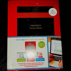 Wolters Kluwer Property: Concise Edition Hardcover by Dukeminier et al.