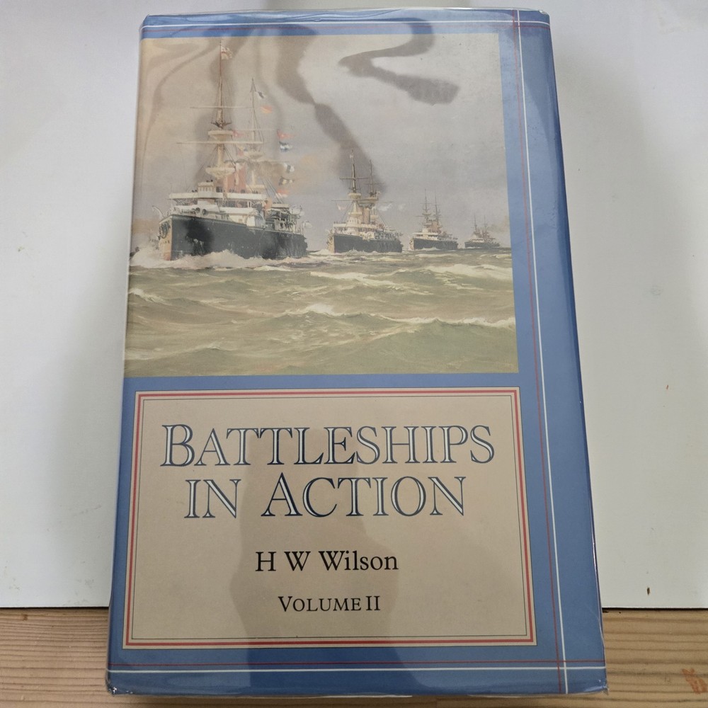 Battleships in Action, 2 Volume Set by H. W. Wilson (1995, Hardcover)