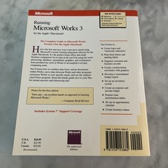 Running Microsoft Works 3 In Business Charles Rubin Authorized Edition Paperback