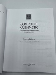 Computer Arithmetic: Algorithms and Hardware Designs Oxford 2nd Edition HC