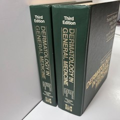 Set of 2 Books: Dermatology in General Medicine Third Edition Vol. 1 + 2 McGraw