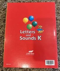 Abeka Letters And Sounds K TEACHER KEY Kindergarten K5