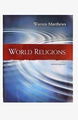 World Religions – 7th Edition – Matthews – Paperback – 1 Day Ship