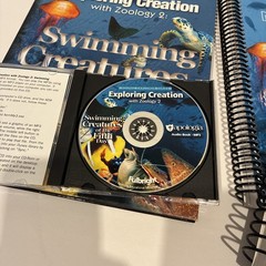 Apologia Exploring Creation Zoology 2 w/Journals (some lessons used) and audio