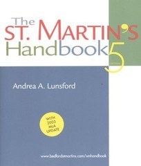 The St. Martin’s Handbook: With 2003 MLA Update