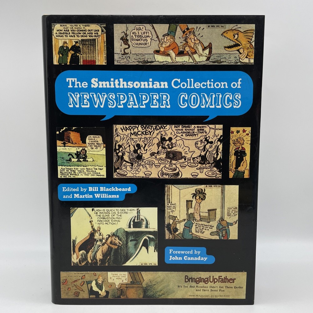 The Smithsonian Collection of Newspaper Comic Blackwood & Williams Hardcover D/J