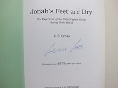 Jonah’s Feet are Dry: The 353rd Fighter Group During WWII *Author Signed*