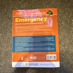 AAOS Emergency Care and Transportation 12th Ed by Pollak Paperback w/ Access Co…