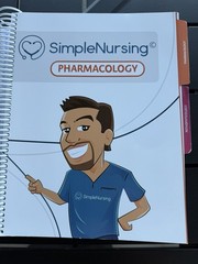 Simple Nursing Study Guide Volumes 1 and 2 Collection Good Used Spiral Bound