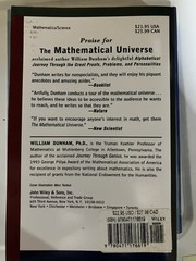 Mathematical Universe : An Alphabetical Journey Through the Great Proofs,…