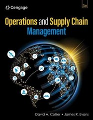 Operations and Supply Chain – Paperback, by Collier David; Evans – Good