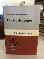 THE SCARLET LETTER With Reader’s Guide ~ Nathaniel Hawthorne ~ 1970 Amsco PB