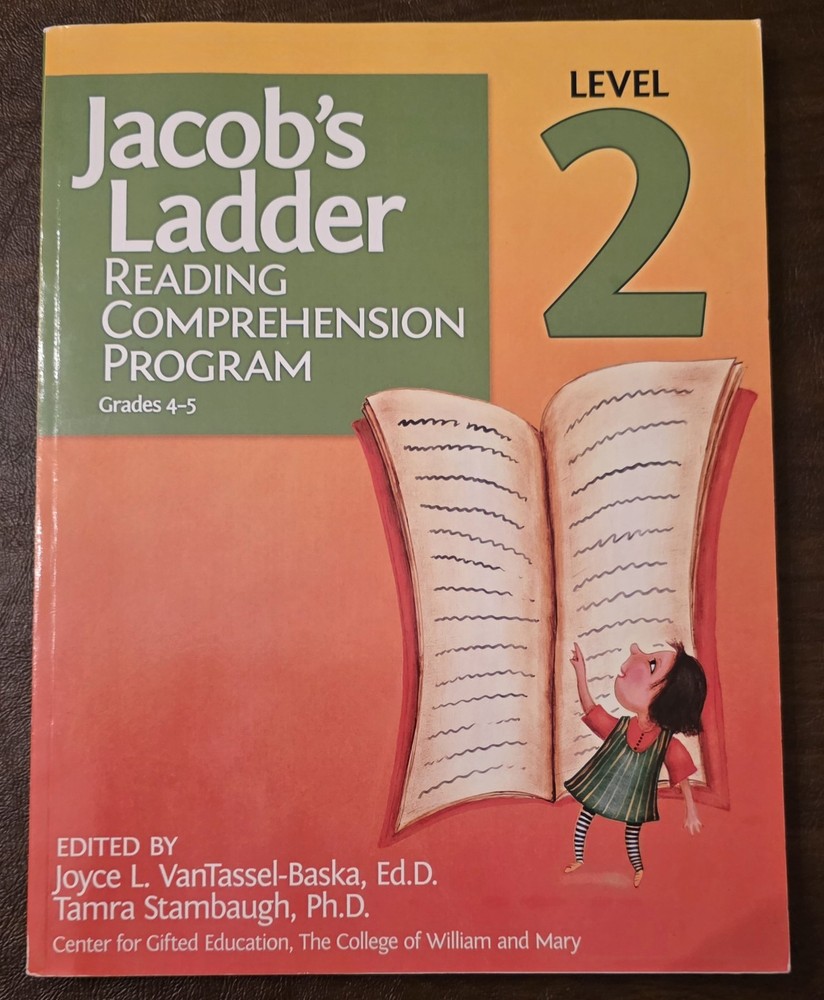 Jacob’s Ladder Reading Comp Program Gifted Students Gr. 4-5 Vantassel-Baska