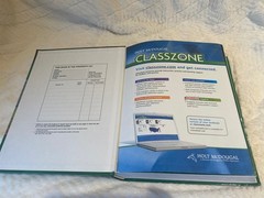 NICE condition! Algebra 2, Holt McDougal, Hardcover . Clean Pages!