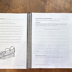 IEW Fables, Myths, and Fairy Tales Student Book Spiral by Maria Gerber Writing