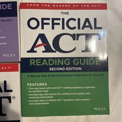 The Official ACT Prep Guide 2023-2024 Second Edition Lot of 5 Books