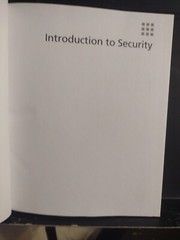 Introduction to Security, Ninth Edition Robert Fischer Hardcover 528 Pages New!