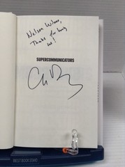 SUPERCOMMUNICATORS Charles Duhigg Signed 1st Edition HC 2024