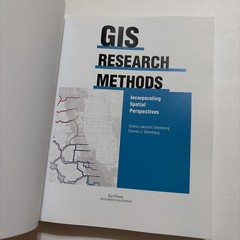 GIS Research Methods Incorporating Spatial Perspectives Steinberg ESRI 2015