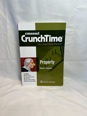 Emanuel Crunchtime Ser.: Property by Steven L. Emanuel…