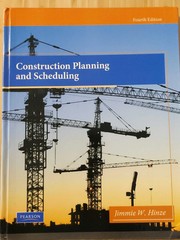 Construction Planning and Scheduling 4th Ed Hardcover Jimmie Hinze FREE SHIP