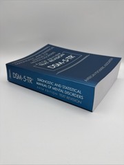 DSM-5-TR™Diagnostic and Statistical Manual of Mental Disorders (PB, 2022)