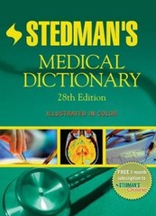 Stedman’s Medical Dictionary – Hardcover By Stedman’s – GOOD