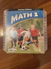 BJU Math 1 5th Edition Complete Subject Homeschool Kit- BRAND NEW IN BOX