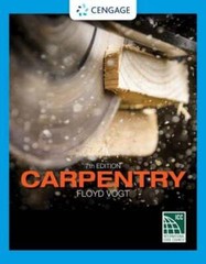 Carpentry by Floyd Vogt: Used