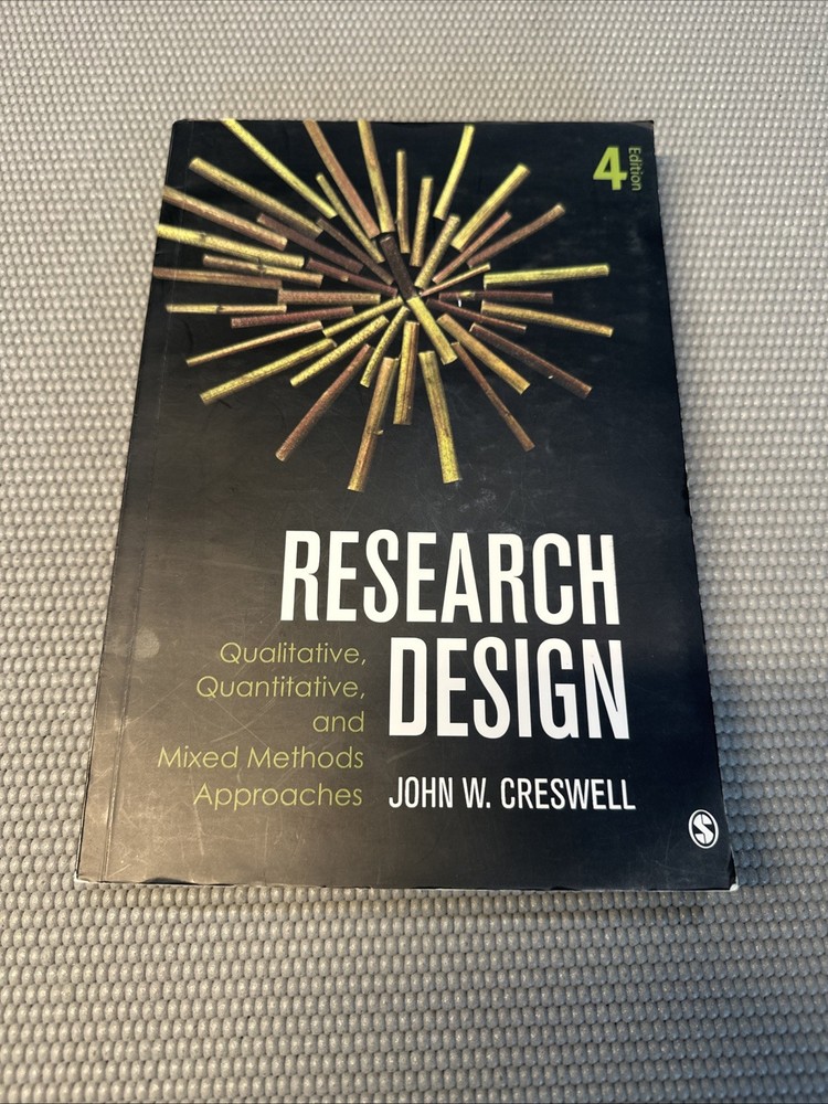 Research Design: Qualitative, Quantitative & Mixed Methods Approaches
