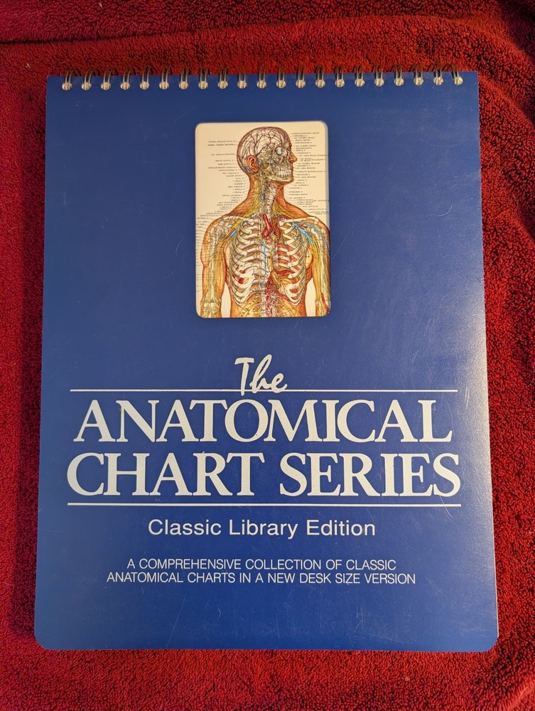 The Anatomical Chart Series Classic Library Edition 11×15 –Laminated Pages