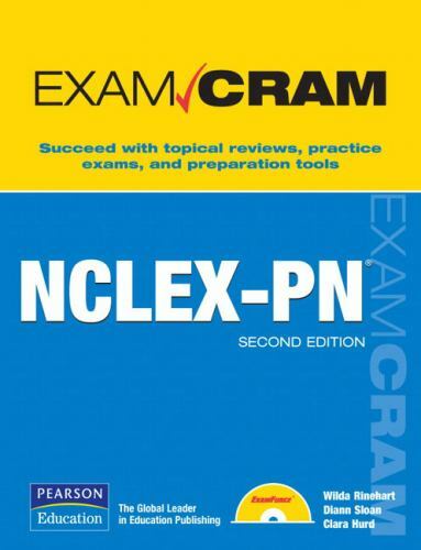 NCLEX-PN Exam Cram [With CDROM] by Rinehart, Wilda; Sloan, Diann; Hurd, Clara