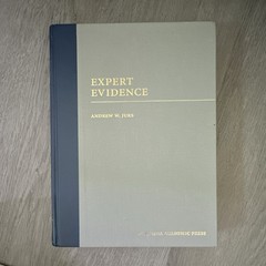 Carolina Academic Press Expert Evidence Andrew W. Jurs Hardcover Law 2019