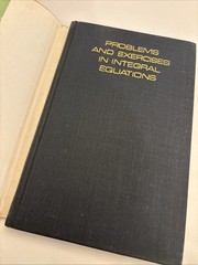 Problems and Exercises in Integral Equations-M. Krasnov/Mir Pub.-1971-HC/DJ
