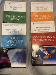 Text Book Inventions & Tech./ Properties Of Matter The Body/Our Weather&Water 4